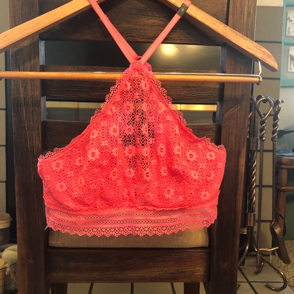 Victoria's Secret Lace Bralette Halter High-Neck - Picture 2 of 6